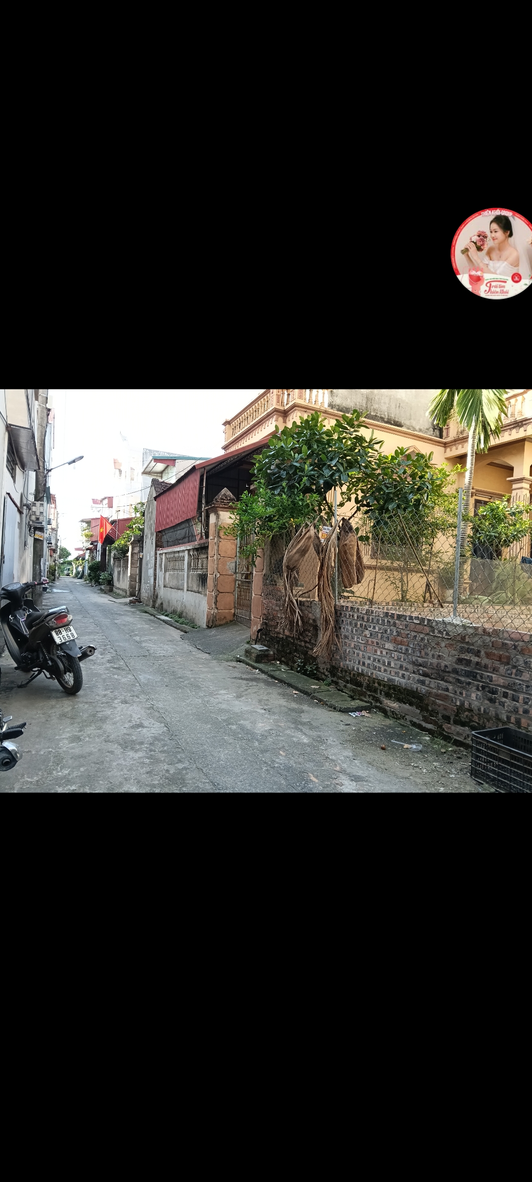 Bán 75m đất Tiền Phong Mê Linh mt4.5 đường thông Oto tải chạy thoải maiz