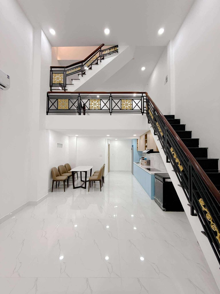 NHÀ SÁT MẶT TIỀN ĐƯỜNG HUỲNH TẤN  PHÁT TÂN THUẬN TÂY QUẬN 7 -54m2 - 3,TẦNG -