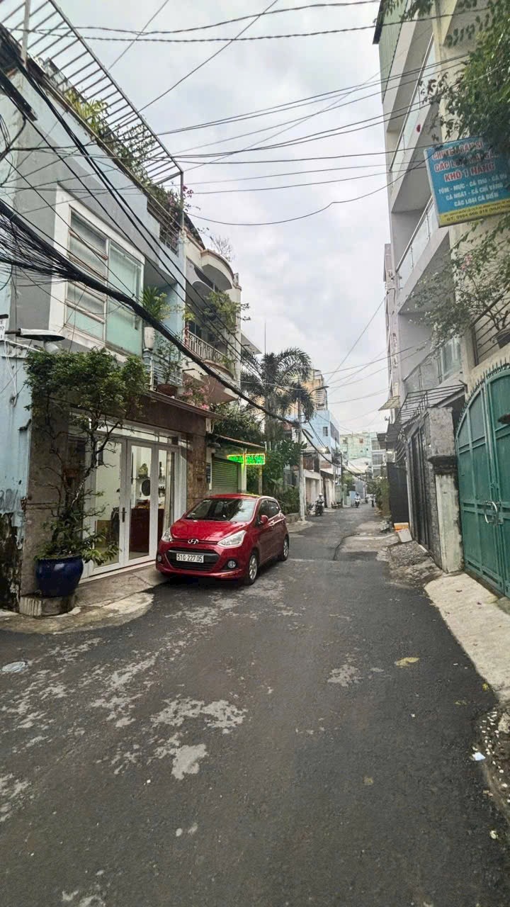 Ô TÔ NGỦ TRONG NHÀ- HẺM THÔNG-4 Tầng-BÌNH THẠNH- 8.9 Tỷ tl