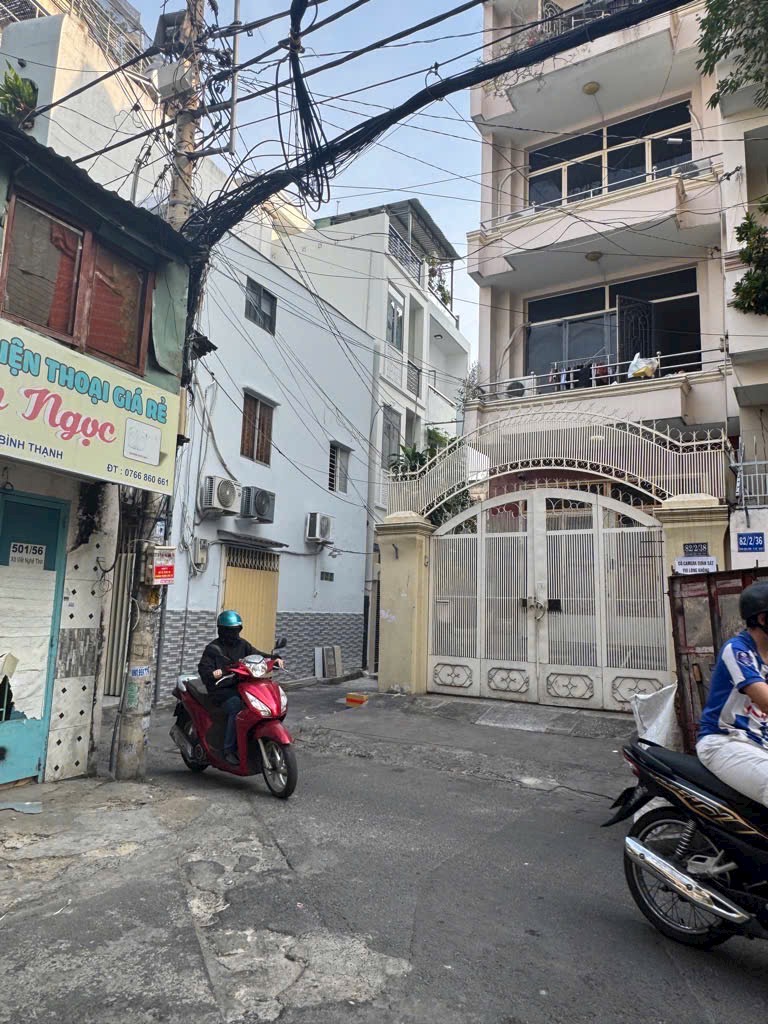 BÁN NHÀ BÌNH THẠNH- ĐINH BỘ LĨNH 4.5 x 15- 6.45 Tỷ