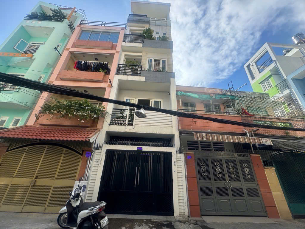 NHÀ PHỐ MẶT TIỀN HẺM 6M NGUYỄN THIỆN THUẬT - KHU BÀN CỜ, Q3, 74M2, 5 TẦNG, NHỈNH 21 TỶ.
