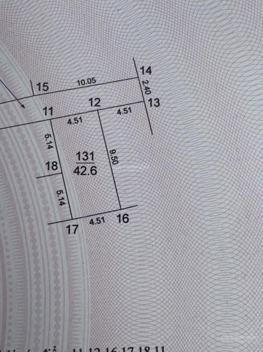Bán đất tại Mai Lâm, Đông Anh, Hà Nội, 4 tỷ, 42.6m2, mặt tiền 4.51m đẹp