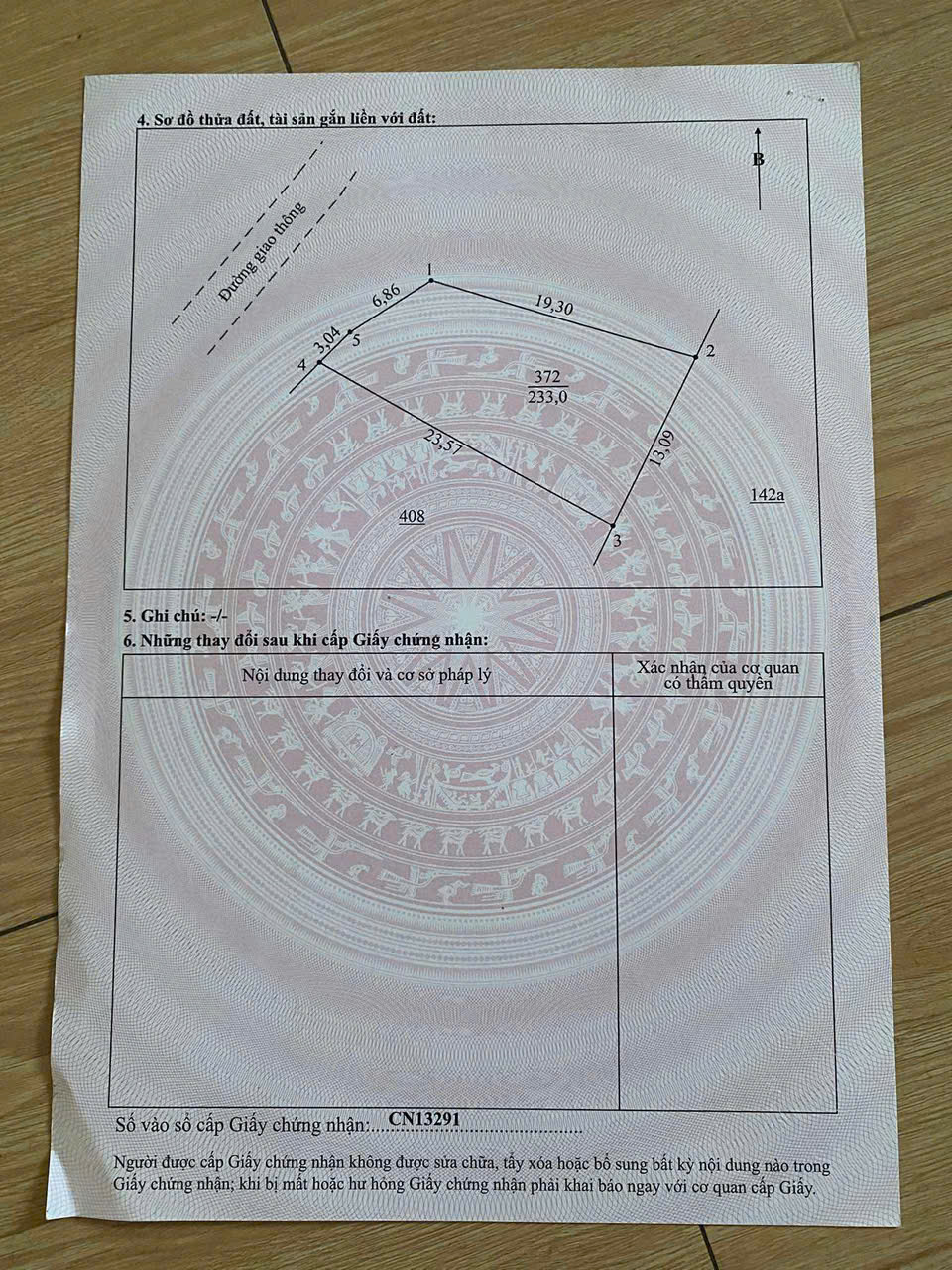 Cần thanh khoản nhanh lô đất 233m tại Thành Công, Phổ Yên, Thái Nguyên. Trục ô tô tránh.