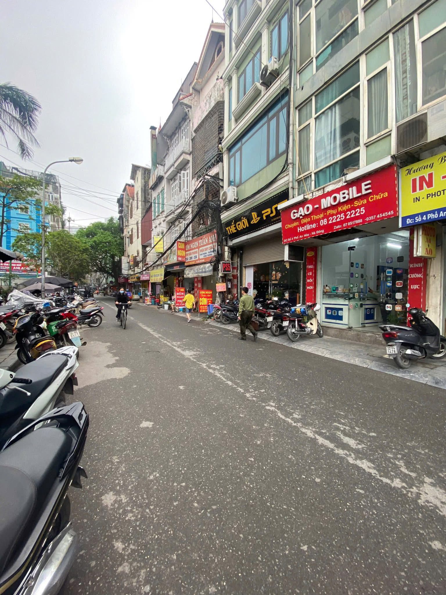 Mặt phố An Hòa Vip Nhất Mỗ Lao HD KD Bánh nhanh trong tháng 36m Nhỉnh 17 tỷ