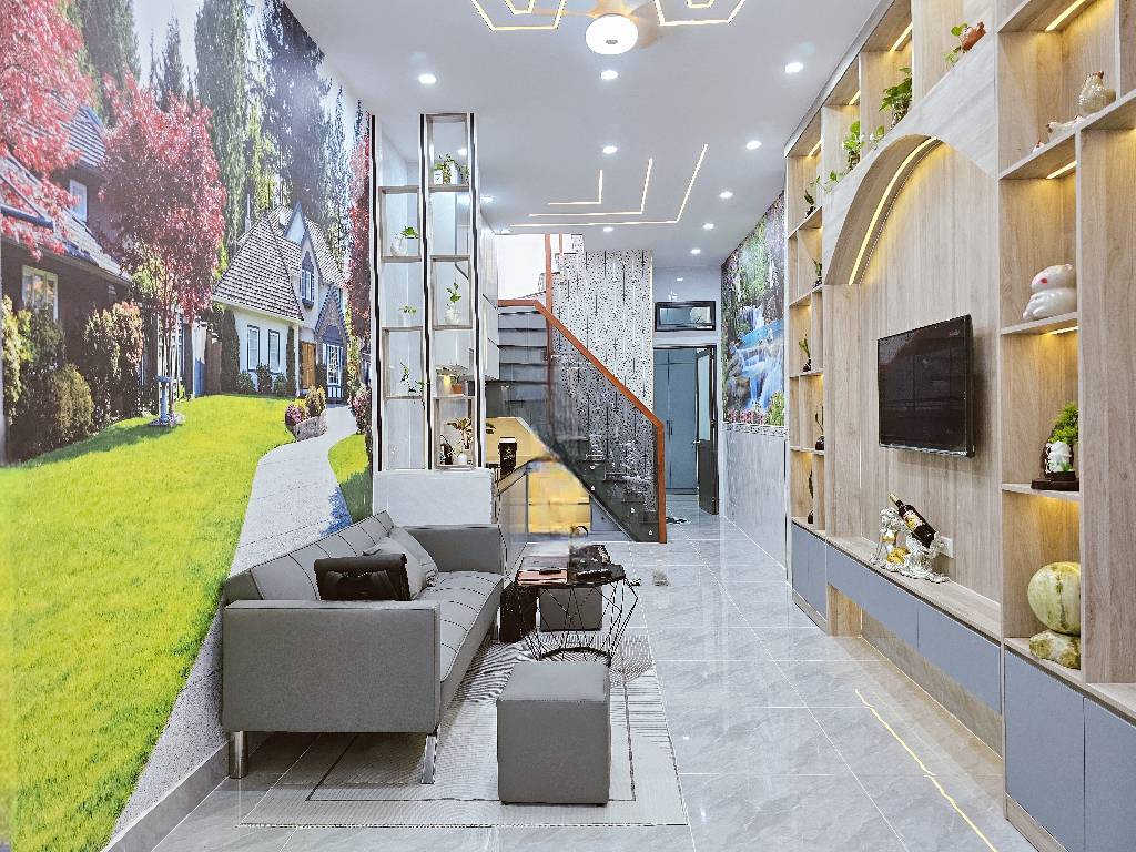 GÒ VẤP, HẺM XE HƠI THÔNG, FULL NỘI THẤT, 4,99 TỶ