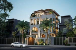 Bán Biệt thự kdc Phú Nhuận, 4 tầng, Lê Thị Riêng, 200m2, 10x20m, 16.5 tỷ