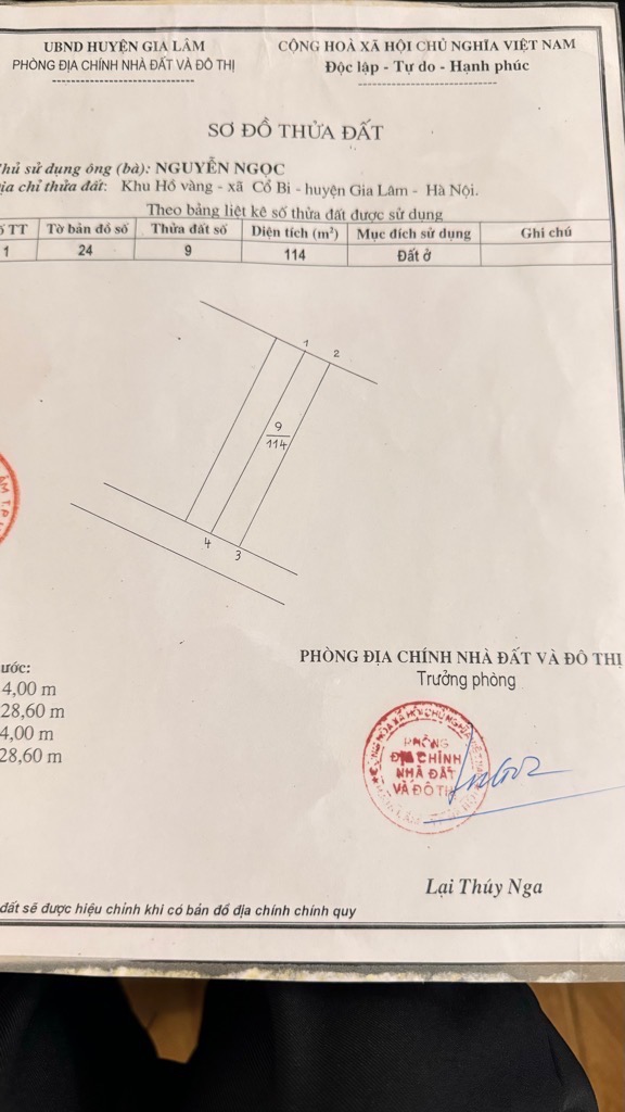 SIÊU RẺ - Gia Lâm Sát Long Biên - Trước nhà oto tránh - cạnh nhà đang mở đường to - chủ bán lên chung cư - Sổ phân lô., ,