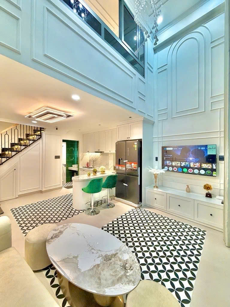 Siêu Phẩm - Phố Ẩm Thực - Vạn Kiếp Bình Thạnh - Hẻm Xe Hơi - 112m² Sàn - 4 Tầng 3PN - Full Nội Thất - Giá Nhỉnh 7 Tỏi