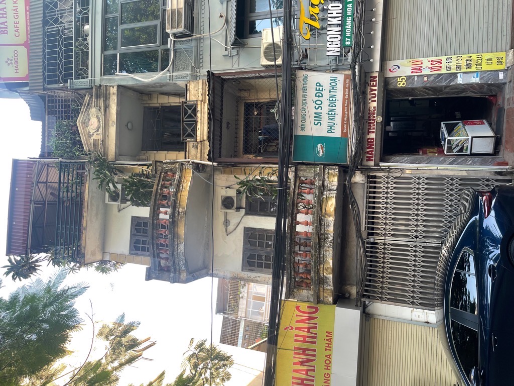 BÁN NHÀ 4 TẦNG MẶT PHỐ HOÀNG HOA THÁM - BA ĐÌNH