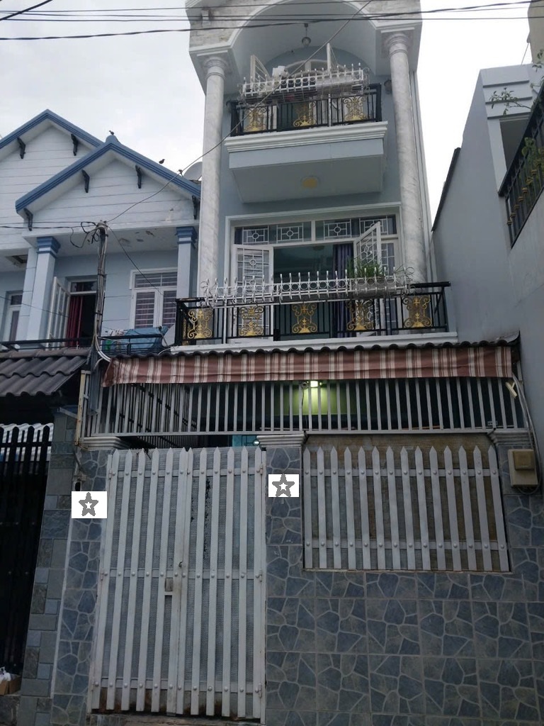 BÁN NHÀ QUẬN 7, 4 x 14.5m, GẦN HUỲNH TẤN PHÁT, HẺM 6m, 3 TẦNG, 6.x TỶ