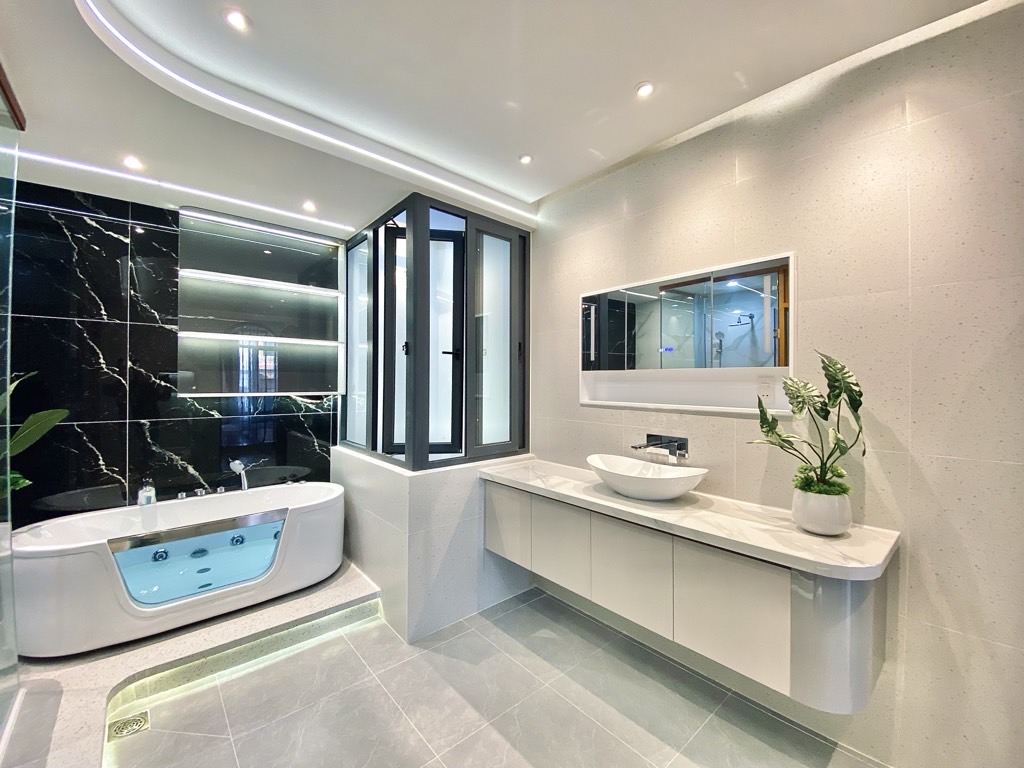 NHÀ MỚI 5 TẦNG, GARA Ô TÔ, FULL NỘI THẤT, HẺM Ô TÔ NHỰA THÔNG – PHAN HUY ÍCH, TÂN BÌNH