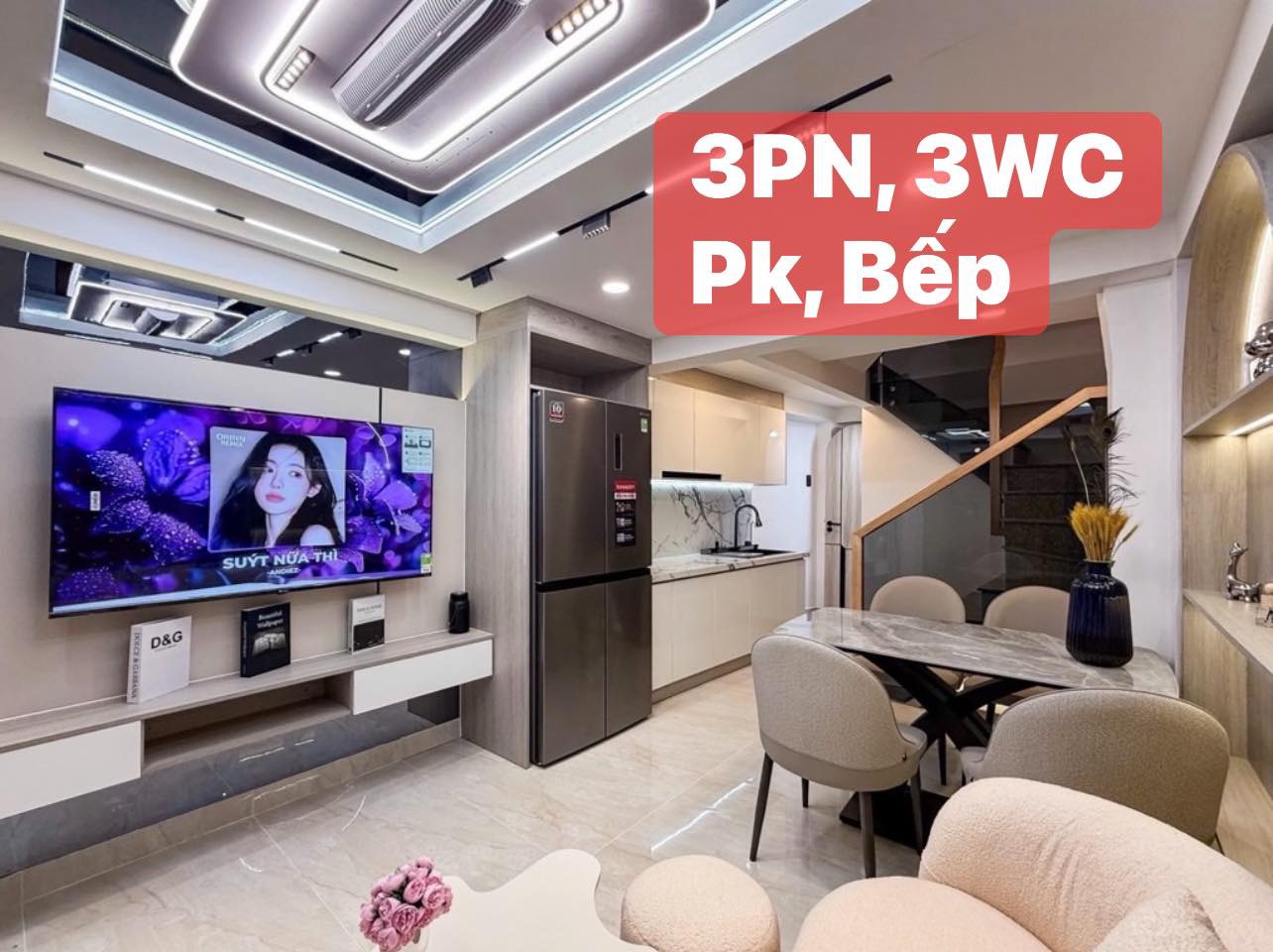 Nhà mới xây Cách mạng Tháng tám. Quận 3 - DTSD 66m2 - 3PN- Sổ sẵn chỉ 4,x tỷ