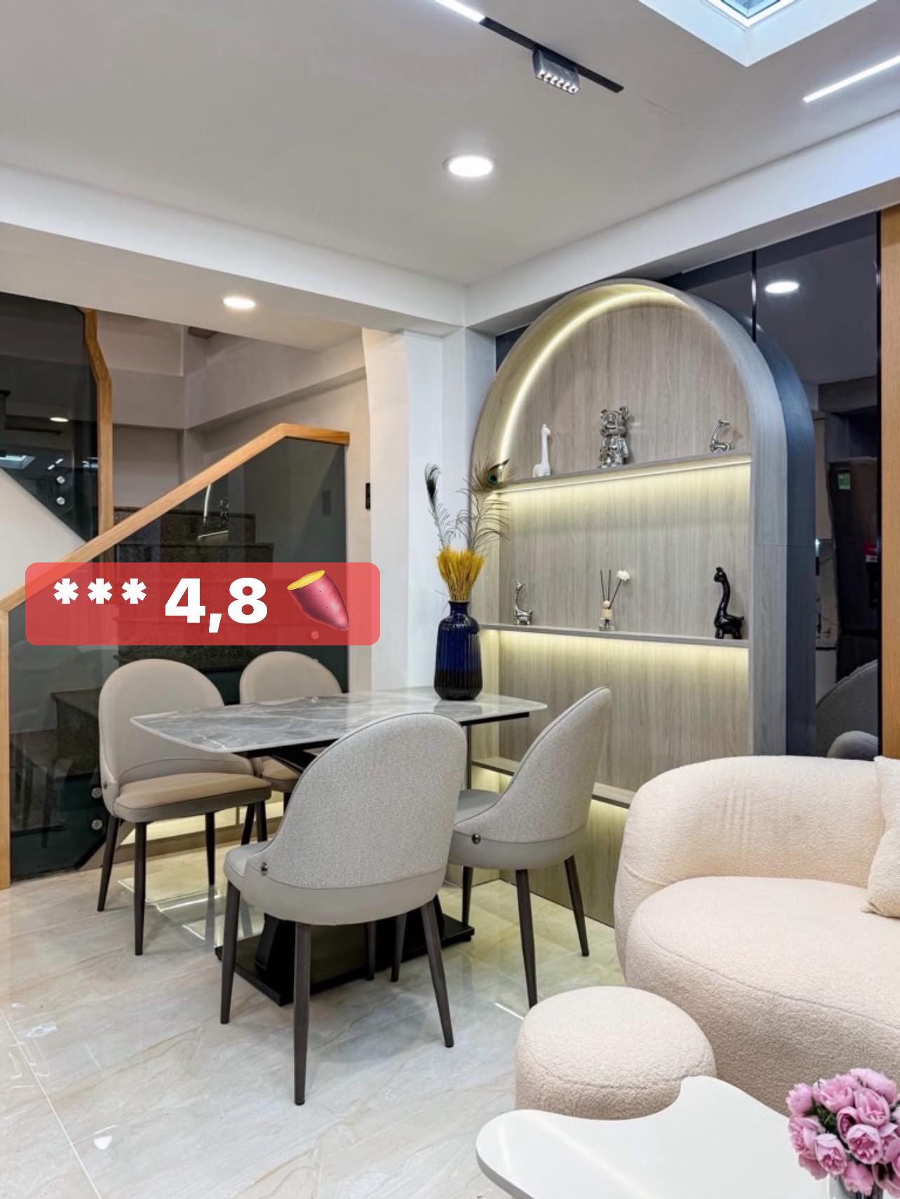 Nhà mới xây Cách mạng Tháng tám. Quận 3 - DTSD 66m2 - 3PN- Sổ sẵn chỉ 4,x tỷ