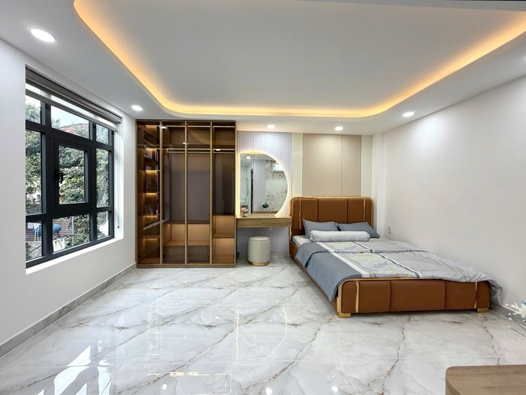 SIÊU PHẨM NHÀ MỚI CHU VĂN AN BÌNH THẠNH 45m2 - 5 TẦNG BTCT -  HẺM XE HƠI - 9.X tỷ