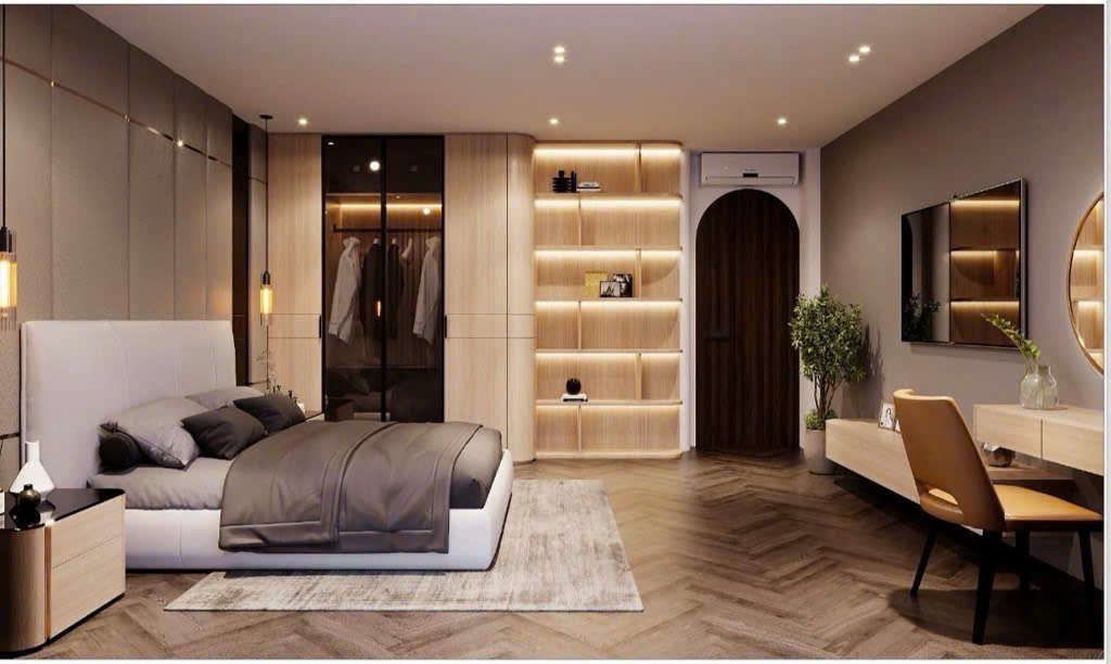 BÁN  NHÀ PHỐ TƯ ĐÌNH - 5 TẦNG THANG MÁY - Ô TÔ ĐỖ VÀO NHÀ