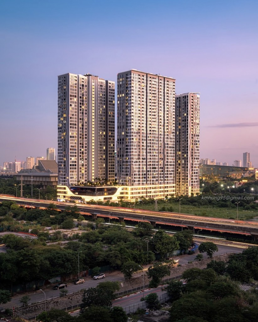 Bán Chung cư cao cấp Vinhomes West point Phạm Hùng tầng trung căn góc 3 ngủ nhình 10 tỷ.