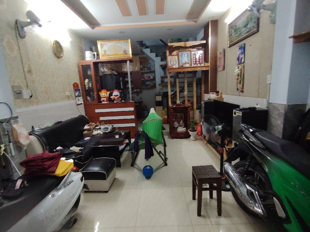 BÁN HUỲNH TẤN PHÁT NHÀ BÈ, NGANG 3 DÀI 8M, 1 TRỆT 2 LẦU, 3 PHÒNG NGỦ