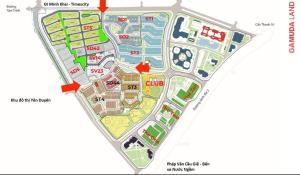 Bán biêt thự liền kề GAMUDA GARDEN, khu ST5 - 90m2