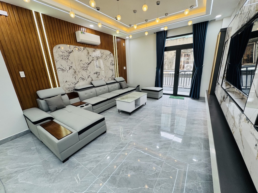 NHÀ 6 TẦNG MỚI – TRUNG MỸ TÂY 9 – Q.12 – 72M² (4×18M) – HẺM 2 Ô TÔ