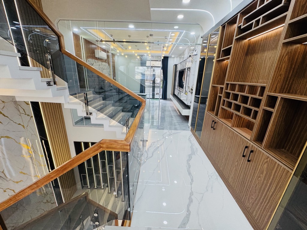 NHÀ 6 TẦNG MỚI – TRUNG MỸ TÂY 9 – Q.12 – 72M² (4×18M) – HẺM 2 Ô TÔ