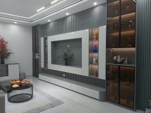 Bán nhà Hoài Đức - ôtô tránh - thang máy kinh doanh - Full nột thất