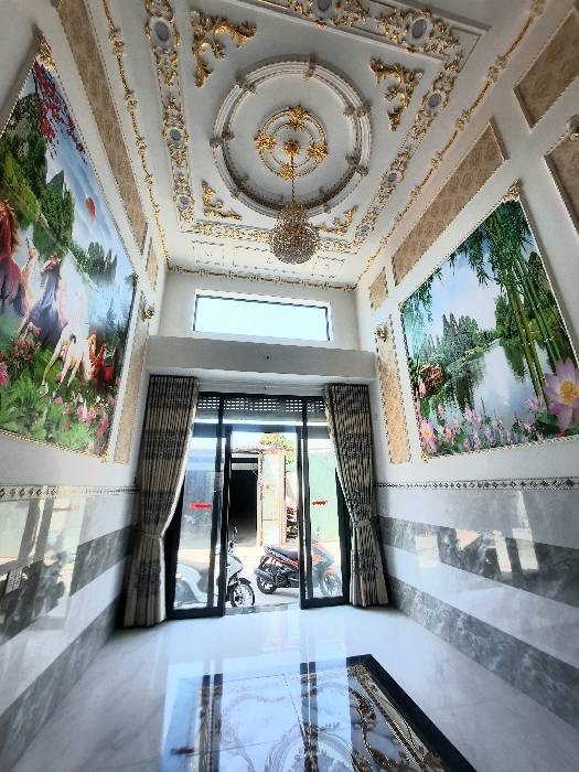 Nhà mới ở ngay. 1 trệt 4 lầu.NHÀ PHỐ LIỀN KỀ - HẺM 6M có lề XE TẢI ĐỖ CỬA & xe hơi ngủ trong nhà - NHÀ PHỐ ĐỒNG BỘ - SANG TRỌNG VĂN MINH,