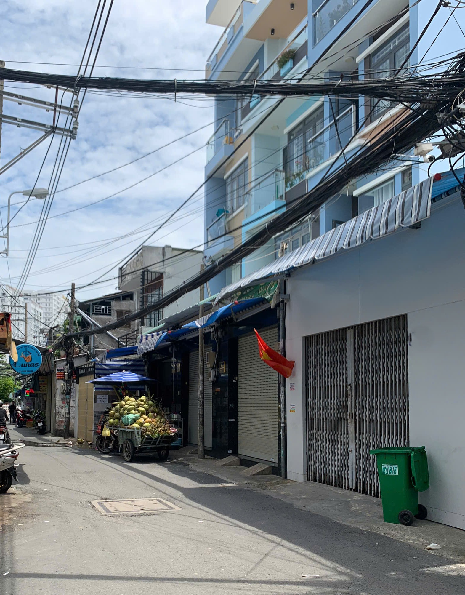 NỘI THẤT ĐẸP QUÊN SẦU, TRẦN XUÂN SOẠN KHU KIỀU ĐÀM QUẬN 7, 4.06X15.7M, 5 TỶ 3