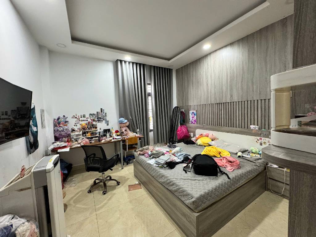 NỘI THẤT ĐẸP QUÊN SẦU, TRẦN XUÂN SOẠN KHU KIỀU ĐÀM QUẬN 7, 4.06X15.7M, 5 TỶ 3