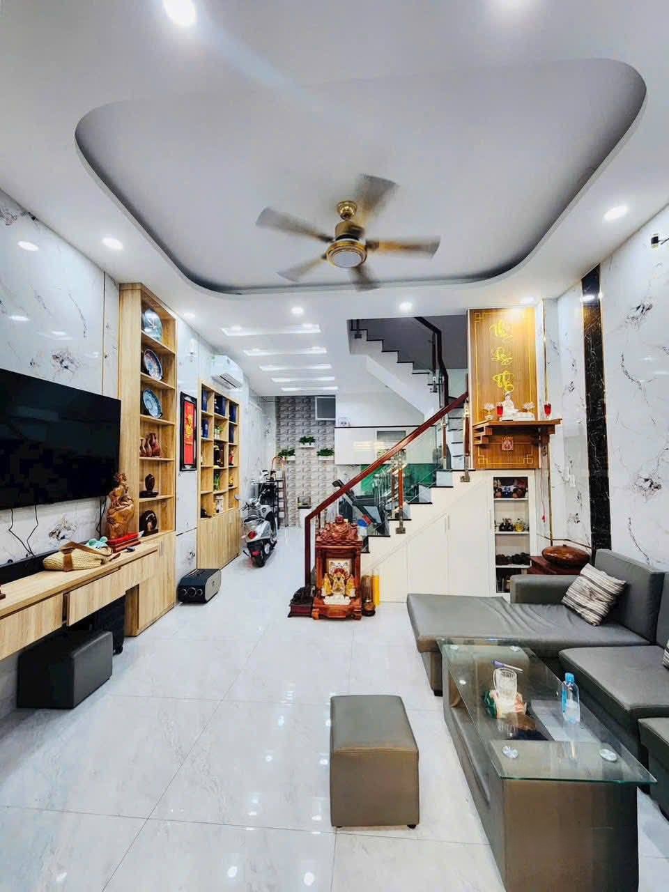 [ KHÁC BIỆT ] GÒ Ô MÔI QUẬN 7 | 54.3m2 | 4 TẦNG | NHÀ ĐẸP LUNG LINH | 5 TỶ 7