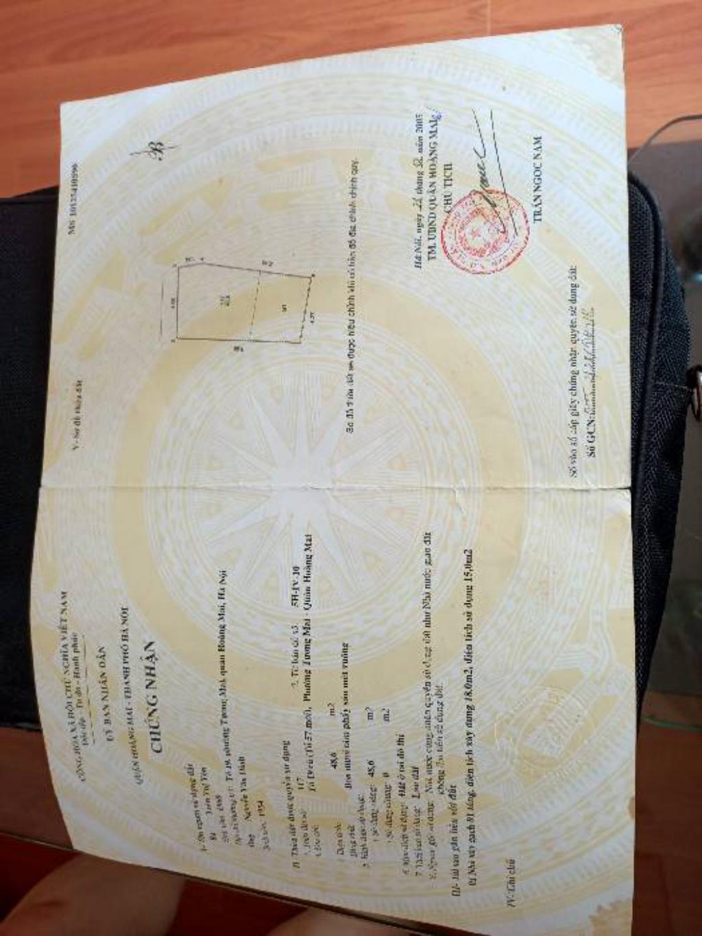 Cần bán căn nhà 5 tầng nguyễn đức cảnh