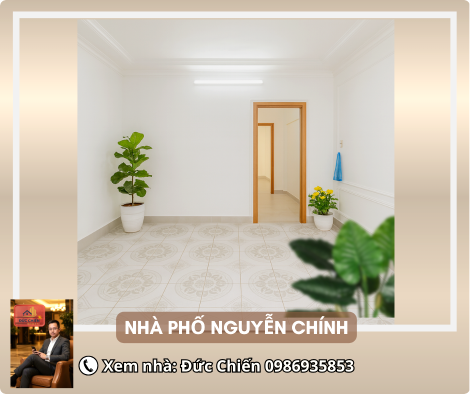 Căn hộ 80m² tầng 1 phố Nguyễn Chính, cách phố Nguyễn Chính 5m, đường trước nhà oto tránh.