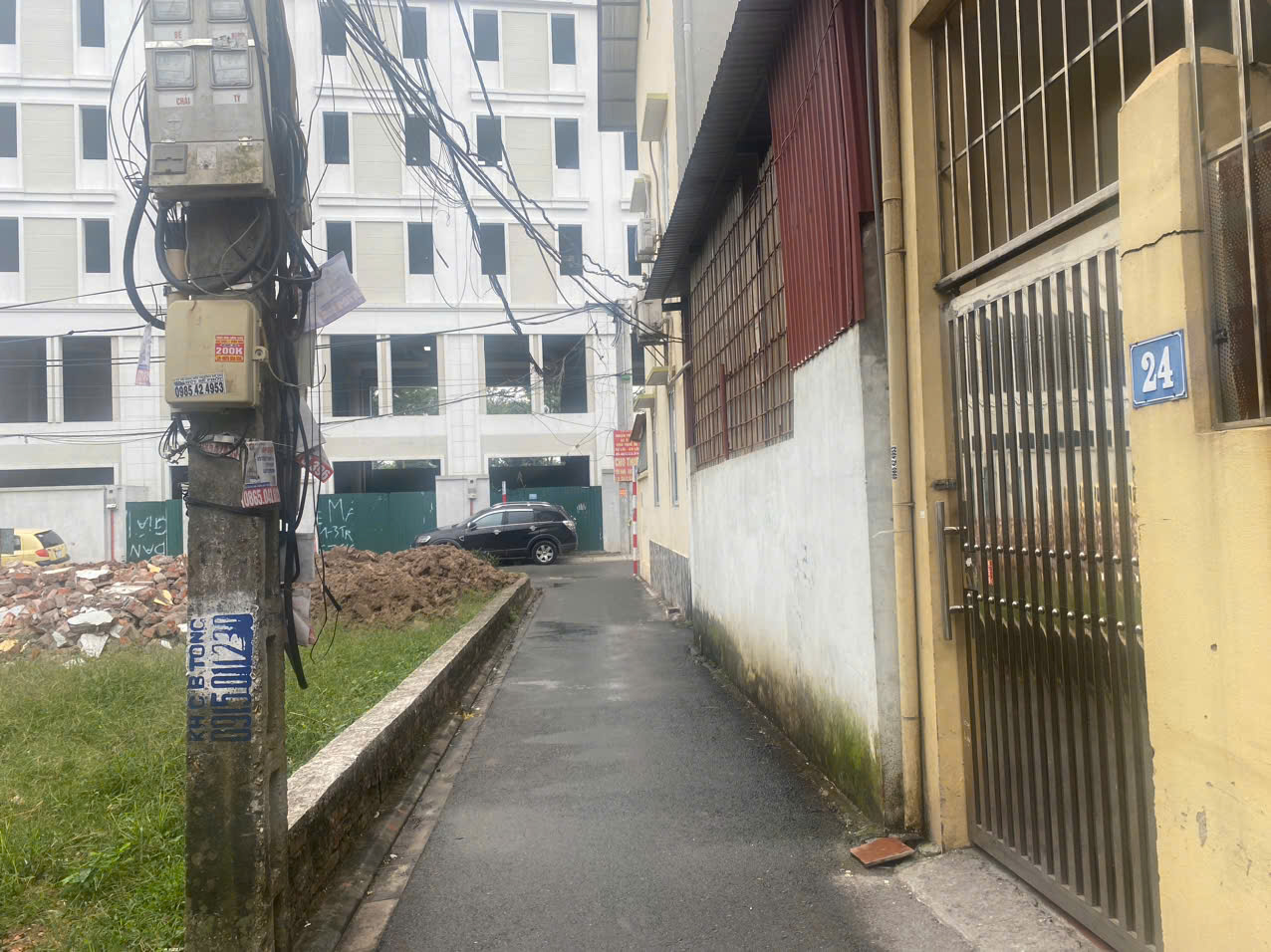 TRÂU QUỲ, LÝ THÁNH TÔNG 95M2 MT 5,7M, Ô TÔ THÔNG, CÁCH 15 M XE ĐỖ NGÀY ĐÊM, HÀNG XÓM VIN 1, EURO WINDOW TWIN