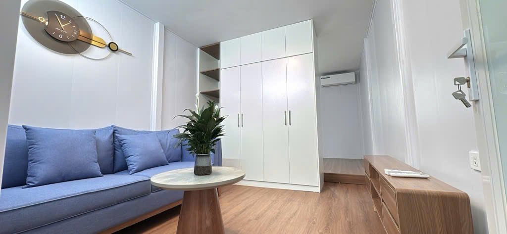 SIÊU PHẨM NHÀ TẬP THỂ MẶT PHỐ MAI ĐỘNG 2 TẦNG,  HAI NGỦ KHÉP KÍN, FULL NỘI THẤT Ở LUÔN