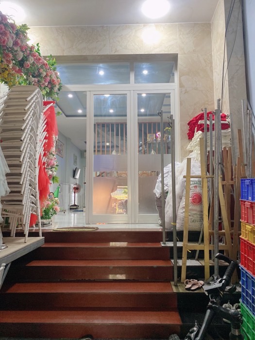 Nhà 1 lầu 5*32 mặt tiền Nguyễn Bình Phú Xuân, kế chợ Mương Chuối, sổ hồng 9 tỷ 700