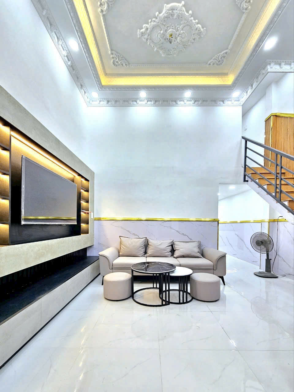 Siêu Hiếm! Nhà Mới 3 Tầng Dương Bá Trạc, 70m2 (4x17m) Hẻm Thông Gần Mặt Tiền, Chỉ 7 Tỷ