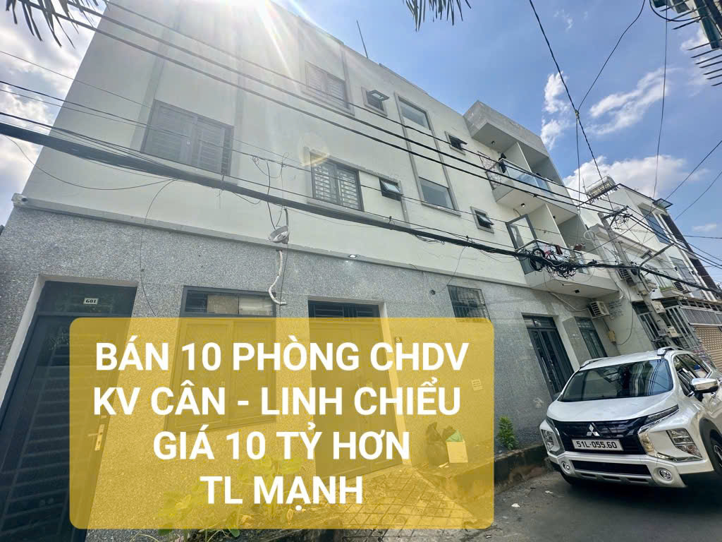 CHỦ NGỘP BÁN GẤP CHDV 3 TẦNG MÂT TIỀN ĐƯỜNG SỐ - KHA VẠN CÂN - LINH CHIỂU