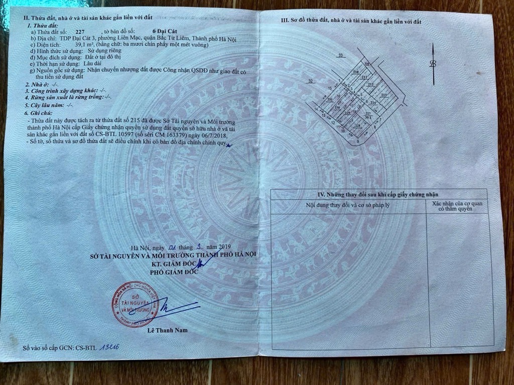 Cần bán gấp căn nhà, dt 50 m2sđcc