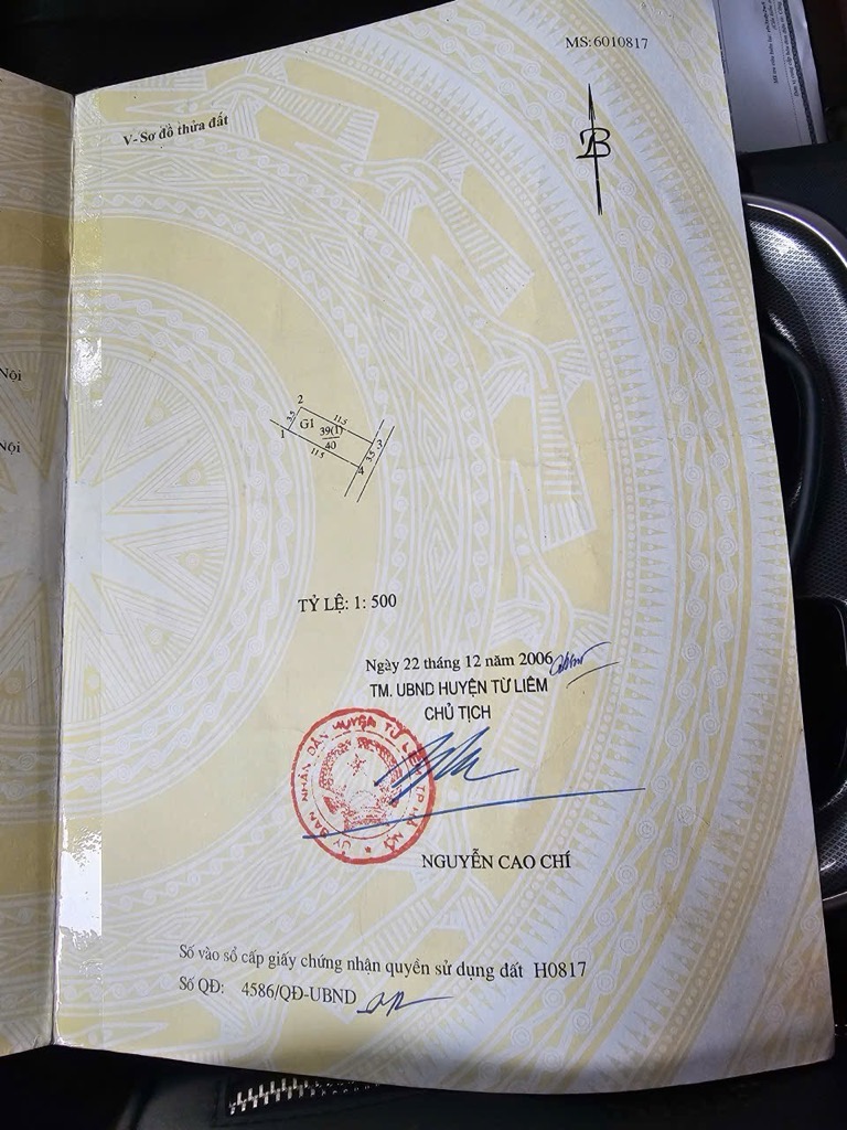 Cần bán gấp nhà Xuân Đỉnh DT 40m2 sổ đỏ chính chủ