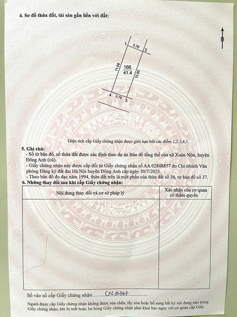 BÁN LÔ ĐÂT 42m2 SIÊU HIẾM