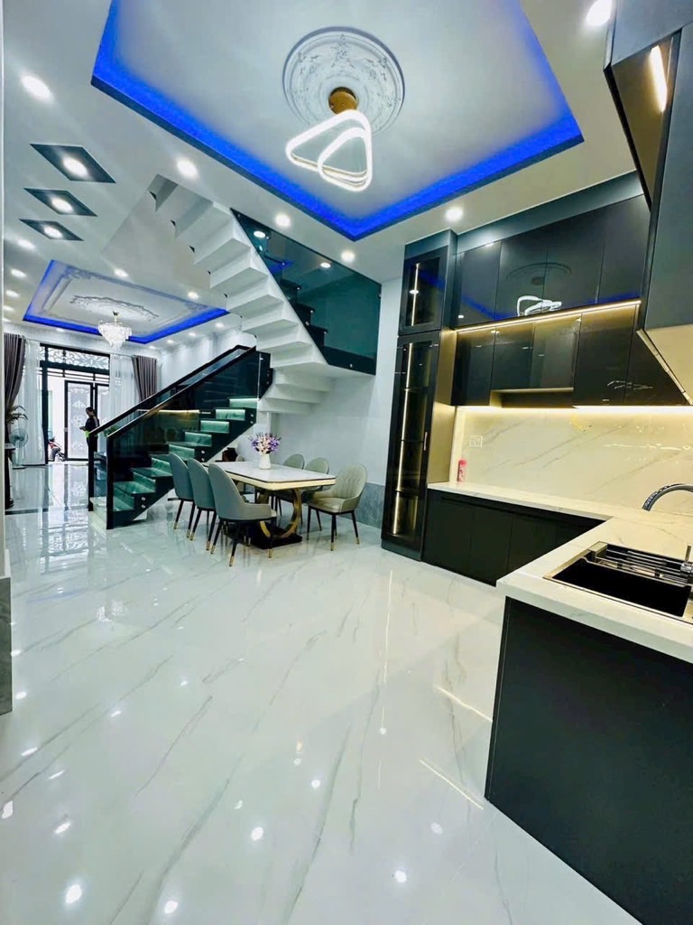 Bán Nhà 2 Tầng - Nhà xây mới - Hẻm an ninh 3m Gần hẻm xe hơi - hẻm xi măng mới nâng cao ráo