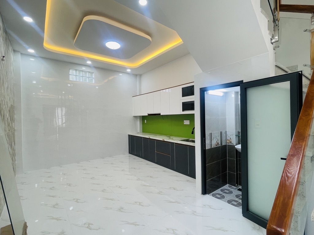 Bán nhà Nguyễn Văn Đậu mới xây khu an ninh 4pn