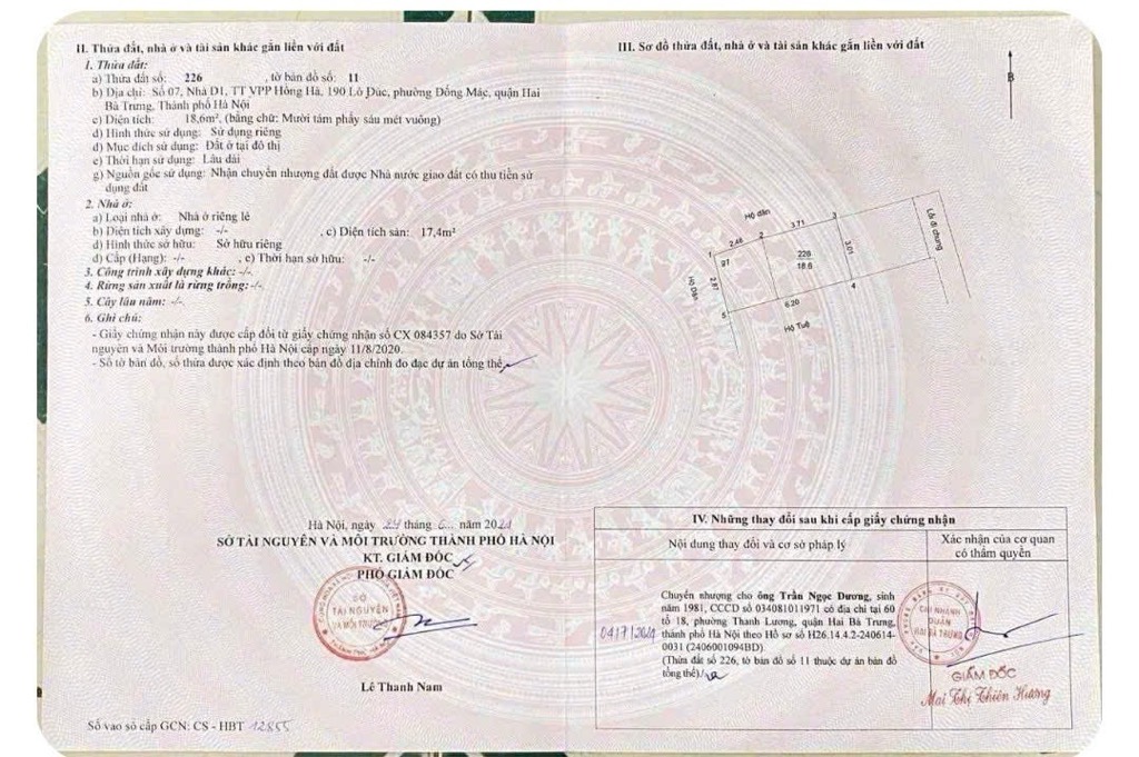 BÁN NHÀ LÒ ĐÚC 30M2 x 5 TẦNG - GIÁ 7.1 TỶ - SỔ ĐỎ CHÍNH CHỦ