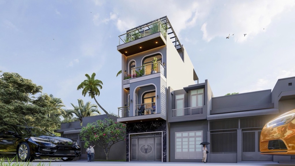 Siêu phẩm nhà , đường lớn , ô tô VF7 ngủ trong nhà, thang máy sịn sò