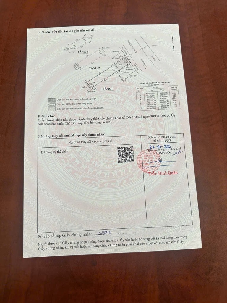 MT Lê Thị Hoa - Thủ Đức -  98M2 - 3 Tầng - Giá chỉ 8.25 Tỷ Đồng