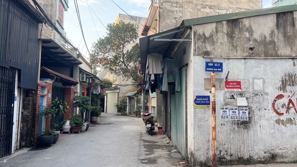 Mặt phố Đại mỗ -sổ đỏ nở hậu