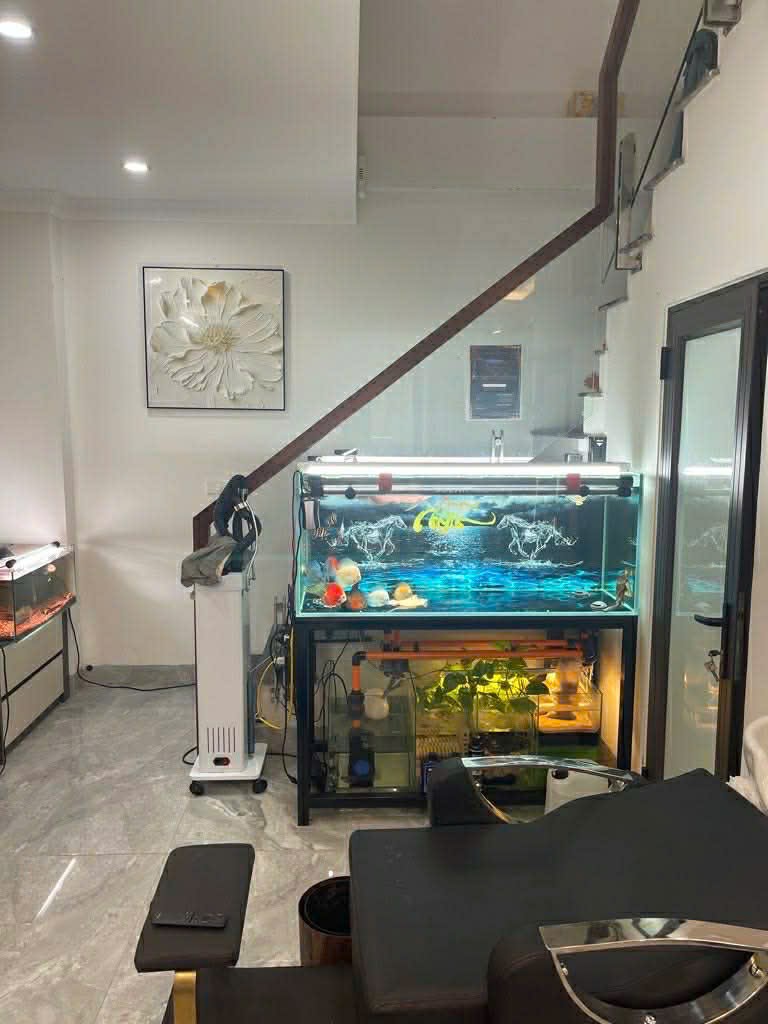 nhà đẹp lô góc thiết kế hiện đại 6 tầng fuLL nội thất