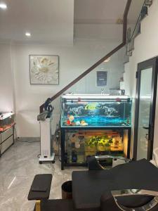 nhà đẹp lô góc thiết kế hiện đại 6 tầng fuLL nội thất