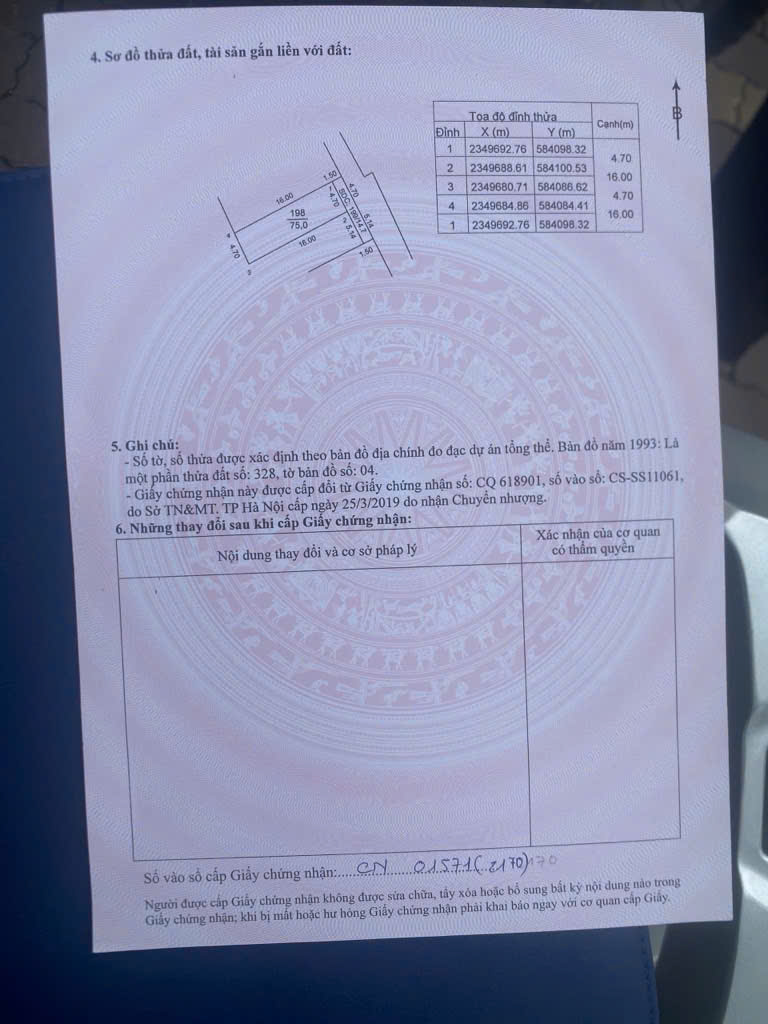 Bán nhà Xuân Bách - 75m - ô tô 5 chỗ vào nhà - gần trục kinh doanh - Giá 4,75 tỷ