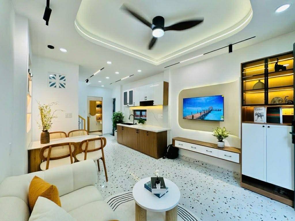 55M2 SIÊU PHẨM LÔ GÓC - 5 TẦNG - NGÕ Ô TÔ - NHÀ MỚI ĐẸP NGAY CHỢ TỨ HIỆP