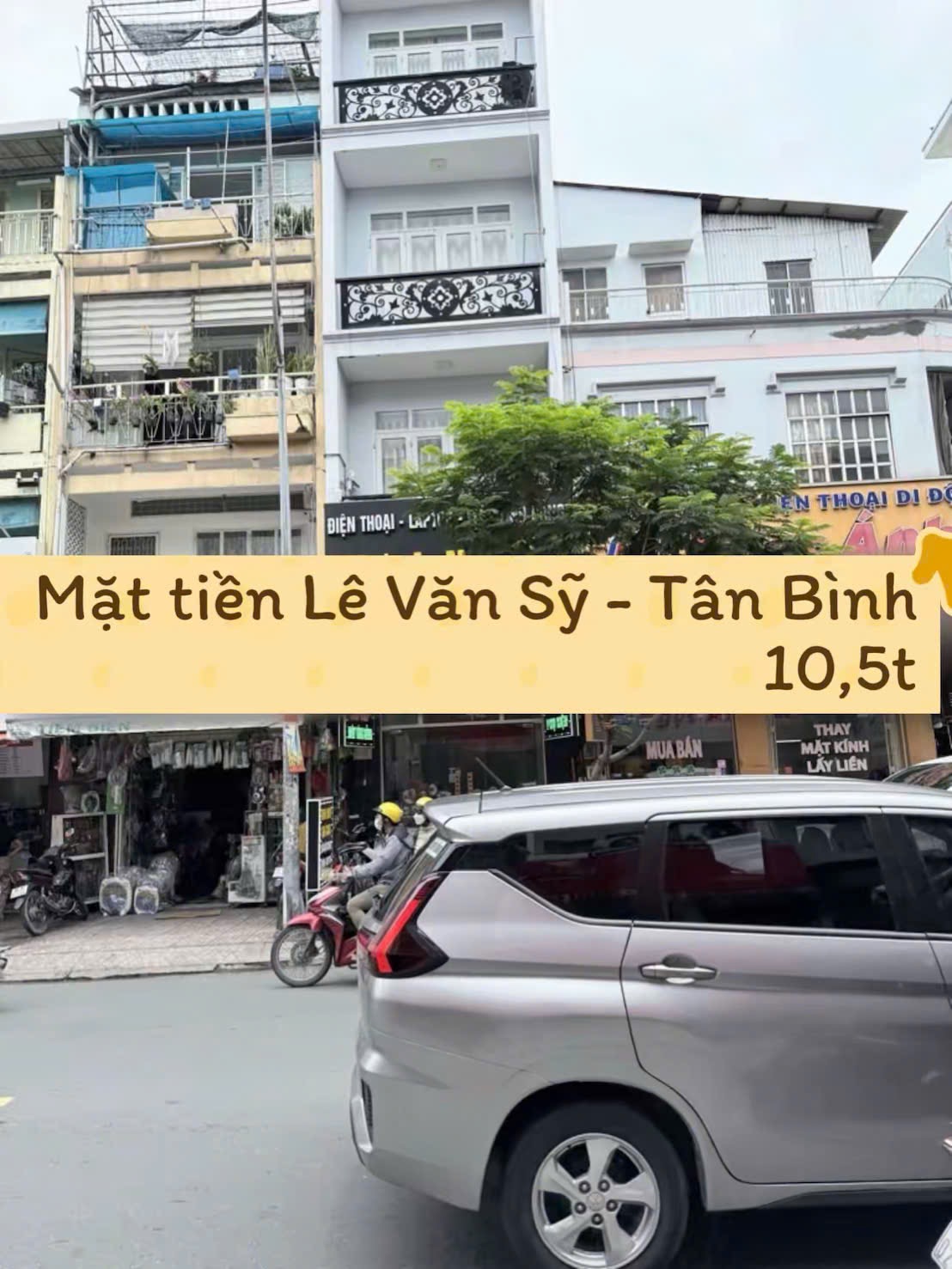 Mặt tiền Lê Văn Sỹ